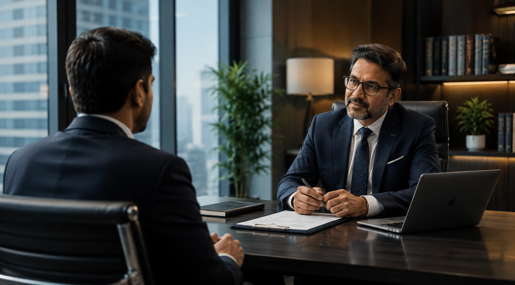 Executive interview and leadership evaluation