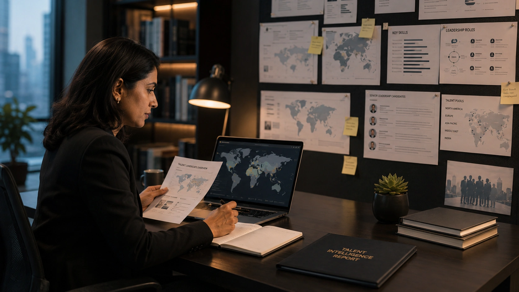 Talent market mapping and leadership research