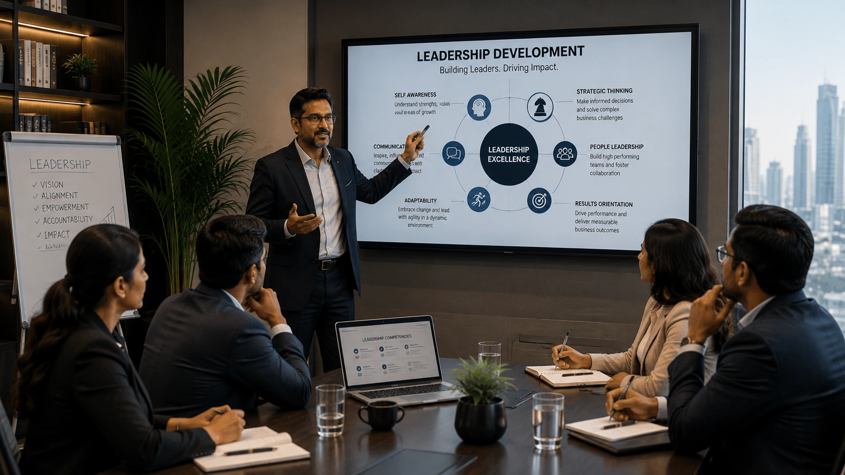 Leadership development workshop