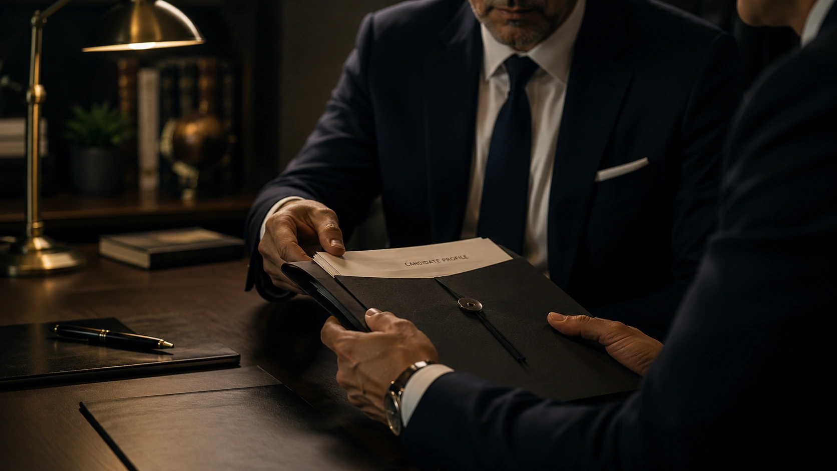 Confidential executive search discussion